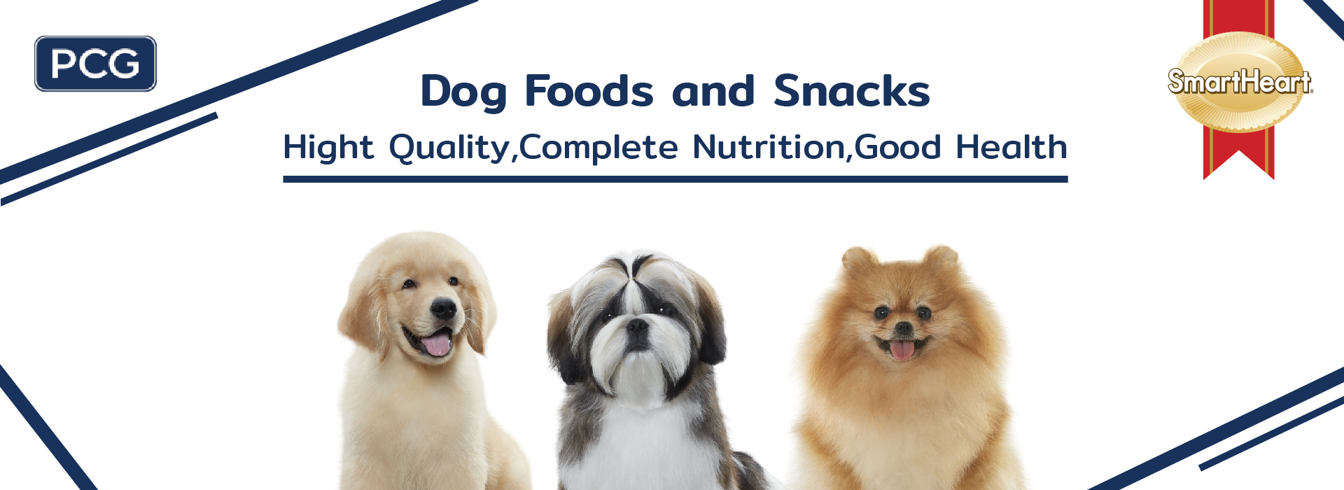 Dog food banner