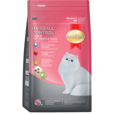 SHC-Hairball - Smartheart Dry Cat Food Brands in Singapore