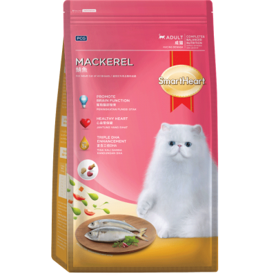 SHC-Mackerel - Smartheart Dry Cat Food Brands in Singapore