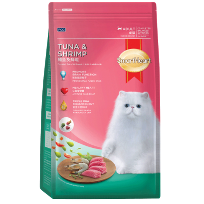 Dry Cat Food SHC_tuna-shrimp - Smartheart Cat Food Brands