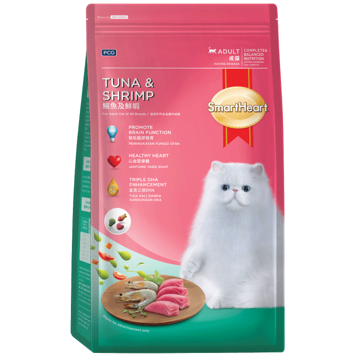 Dry Cat Food SHC_tuna-shrimp - Smartheart Cat Food Brands