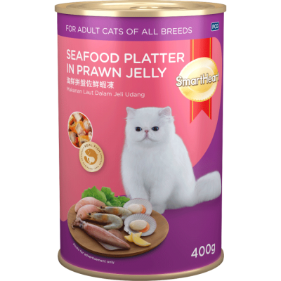 Seafood-Prawn - Smartheart Cat Food Brands in Singapore