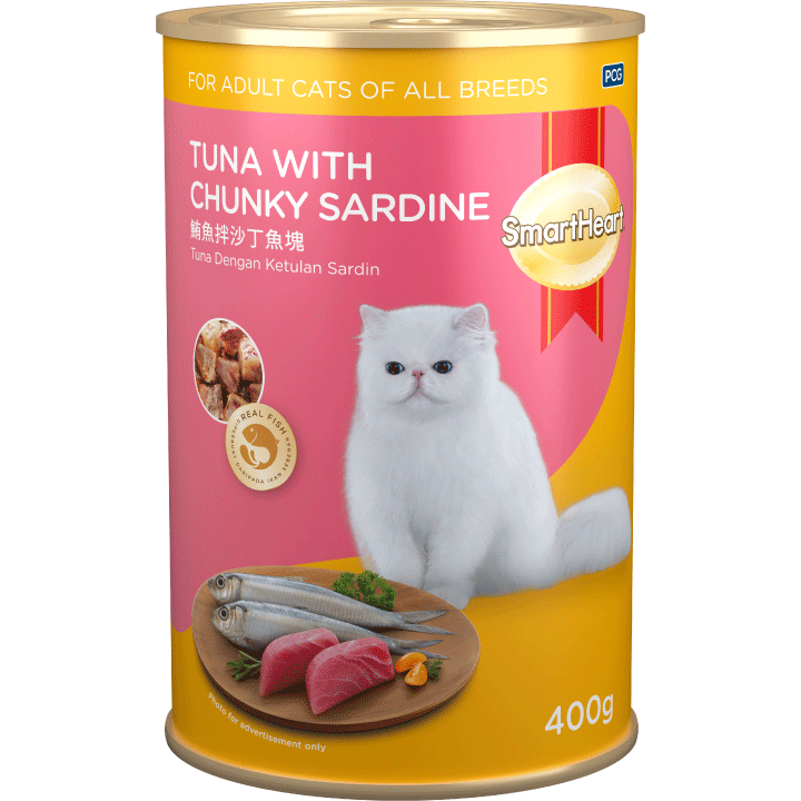 Tuna-sardine - Smartheart Cat Food Brands in Singapore