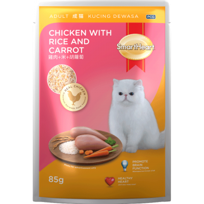 Pouch_Rice-carrot-Smartheart Cat Food Brands in Singapore
