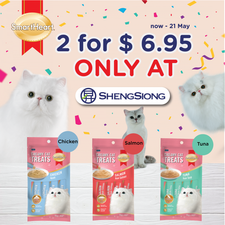 SmartHeart Cat food Brands 2 FOR$6.95