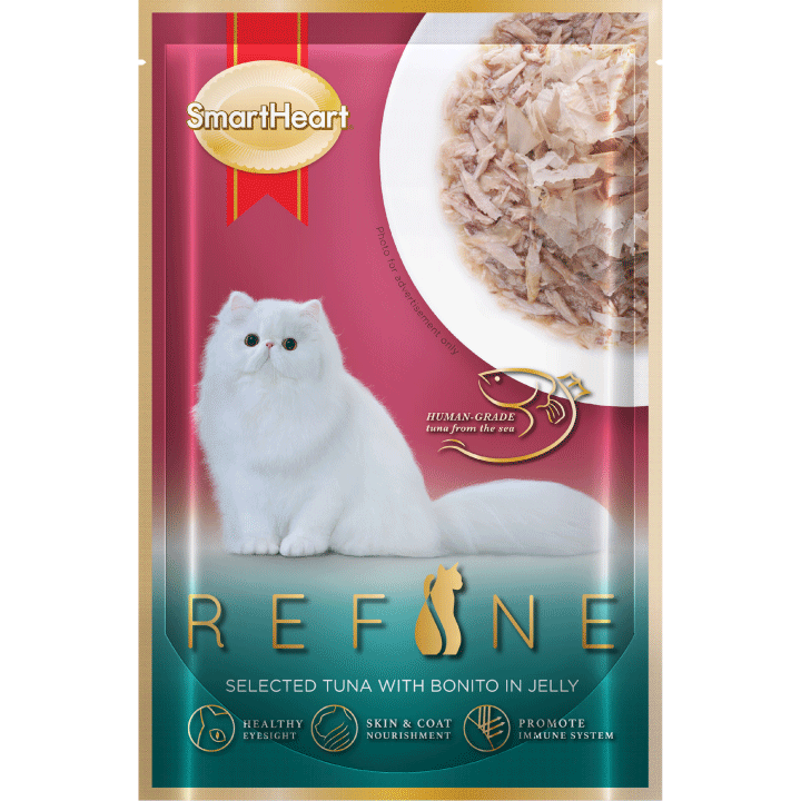 Refine-Tuna-Bonito- Smartheart Cat Food Brands in Singapore