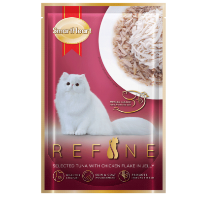 Refine-tuna-chicken-tuna - Smartheart Cat Food Brands in Singapore