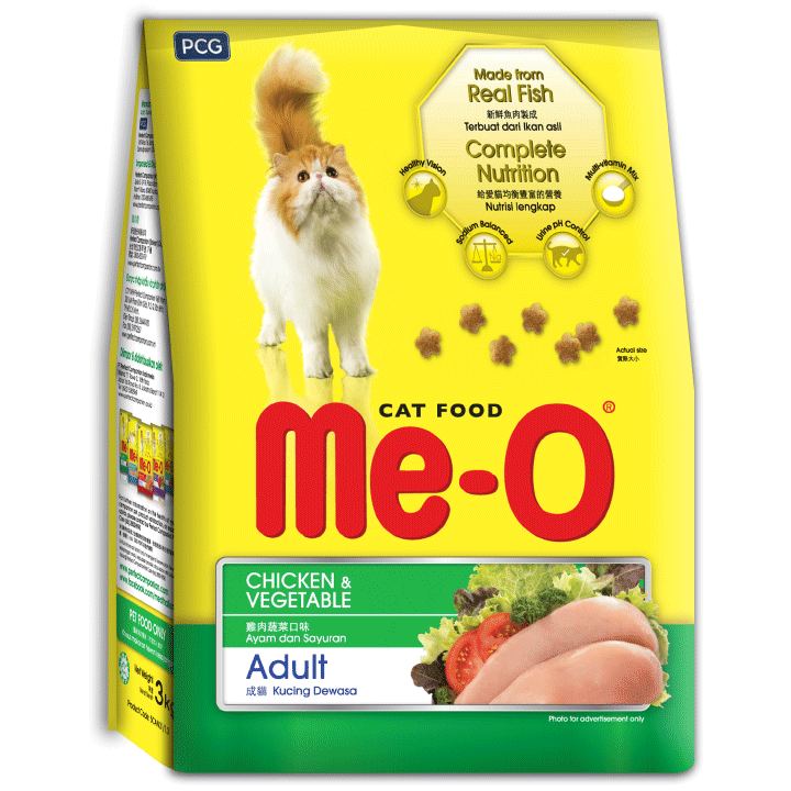 Me-O Cat Food Brands-ChickVeg