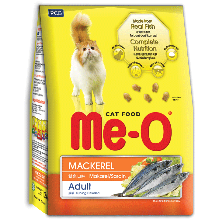 Me-O Cat Food Brands-Mackerel