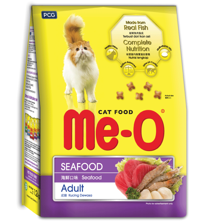 Me-O Cat Food Brands - Seafood