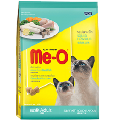 Me-O Cat Food Brands - Squid