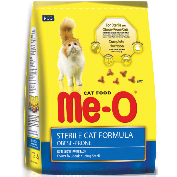 Me-O Cat Food Brands - Sterile